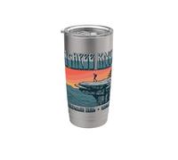 McAfee Knob Appalachian Trail Vintage 90's Hiking Vaso térmico de acero inoxidable de doble pared