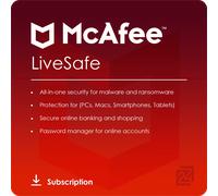 McAfee LiveSafe 2025 1 Dispositivo 1 Año