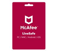 MCAFEE LIVESAFE 1 DISPOSITIVO 1 AÑO