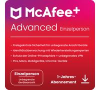 McAfee Plus Advanced - Individual [Dispositivos ilimitados - 1 año]