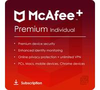 McAfee+ Premium Individual Dispositivos Ilimitados / 1 Año