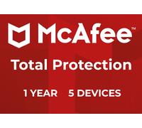 McAfee Total Protection 1 Year 5 Devices Key - EU