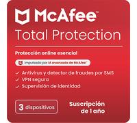McAfee Total Protection 1 licencia(s) Inglés