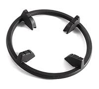 MCAMPAS Anillo de soporte de wok de hierro fundido, universal, antideslizante, de acero al carbono, para cocina Samsung, GE, Frigidaire, Whirlpool, KitchenAid, etc. Anillo quemador de estufa de gas de