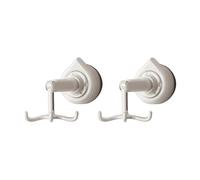 MCAOAL 2 soportes para utensilios de cocina, ahorro de espacio, ganchos de pared, ollas, cucharas, almacenamiento, espátulas, perchas, espacios, ahorradores de pared, cucharas, rack, espátulas