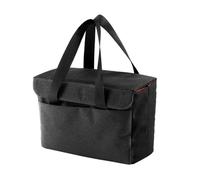 MCAOAL Bolsa para cámara de nailon Oxford con acolchado acolchado plegable para guardar cámaras DSLR TLR, Negro