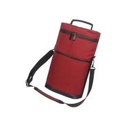 MCAOAL Bolsas de almacenamiento de vino Organizador con capacidad adicional para bebidas playa durabilidad fácil de limpiar bolsa nevera botellas aislado fiesta enfriador, rojo, talla única