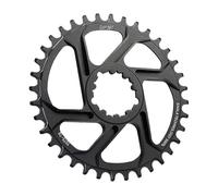 MCAOAL Cadena para bicicletas 32T, 34T, 36T, 38T, piñón de 3 mm de ancho estrecho para bicicletas de montaje directo, bielas para bicicleta de montaña individual