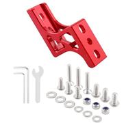 MCAOAL Convertidor de luz de nariz plegable para bicicleta, montaje elevado, portabicicletas delanteras, extensores de bloque, adaptador de soporte de bolsa de bicicleta