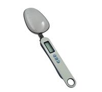 MCAOAL Cuchara Medidora De Acero Inoxidable para Mascotas Cucharas De Comida con Báscula Digital para Alimentación Y Visualización Precisa del Peso Herramienta De Control De Peso para Mascotas