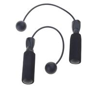 MCAOAL Cuerda de saltar pesada para adultos con cable de acero pesado, pelotas de saltar deportivas profesionales, para saltar en interiores, para adultos, cuerda de saltar con peso