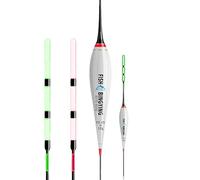 MCAOAL Flotador electrónico de Pesca Nocturna de con luz LED de bajo Consumo, Equipo de Pesca Flotante Que Cambia de Color, Equipo Duradero