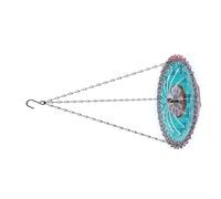 MCAOAL Fuente Colgante para Baño De Pájaros Aire Libre Energía Solar Que Atrae Pájaros Ardillas Comedero De Jardín De Gran Capacidad Baño para Pájaros De Jardín a Prueba De Ardillas