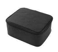 MCAOAL Organizador ligero para cámara de fotos para hombres y mujeres, cuenta con relleno de algodón de perlas de 8 mm y amplio espacio de almacenamiento con luz LED