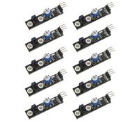 MCAOAL Pack De 10 KY033 Línea Tracking Sensoring Module Base TCRT5000 Para Obstáculos De Robótica Y Automatización Para El Módulo de Detección