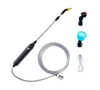 MCAOAL Pulverizadores eléctricos, máquina portátil, automático, eléctrico, práctico, rociador de riego para Plantas domésticas, Suministros de Agua Ajustables, rociador para Exteriores