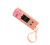 MCAOAL Reloj en Miniatura para niños, Reloj Colgante, portátil para Uso Escolar, Lectura Clara para enseñar Conceptos de, Dibujos Animados de Seguro, Reloj de fácil Lectura