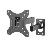 MCAOAL Soporte de pantalla de hierro para pantallas de 10 a 32 pulgadas que ofrece ángulos de visión extensibles, soporte de pared