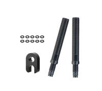 MCAOAL Válvulas de extensión de peso ligero, válvulas extensoras de vástago, boquillas extensoras para largas distancias de preparación de ciclismo