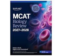 MCAT Biology Review 2027-2028: Online + Book (Kaplan Test Prep)