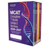 MCAT Complete 7-Book Subject Review 2026-2027, Set Includes Books, Online Prep, 3 Practice Tests: Set Includes Complete 7-book, Online Prep, 3 Practice Tests (Kaplan Test Prep)