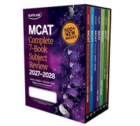 MCAT Complete 7-Book Subject Review 2027-2028 | Biggest Update Ever: 500+ New Images & All-New CARS Book | 3 Practice Tests (Kaplan Test Prep)
