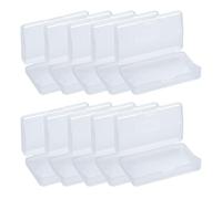 Mcbazel 10 Piezas Fundas Protectoras Transparentes para Cartuchos de Juegos de Nintendo Gameboy Advance/Gameboy Advance SP/Gameboy Micro, Fundas Rígidas Transparentes para Games Cartridge