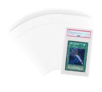 Mcbazel 100 Piezas Card Sleeves para PSA Slabs, Fundas para Cartas PSA de 86 x 140 mm, Fundas de Tamaño para Cartas Graduadas PSA, Fundas Protectoras para PSA