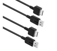 Mcbazel 2 piezas de cable de carga PS Vita Cable de datos USB Cable de reemplazo compatible con Sony Playstation Vita, PSVita 1000-1.2M