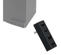 Mcbazel 4 Puertos USB Hub 2.0 para Xbox Series X/S, Adaptador de Expansión Portátil de Alta Velocidad USB Hub Splitter Compatible con Consola Xbox Series X/S - Negro