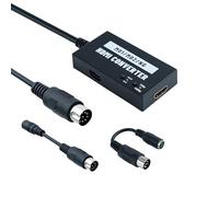 Mcbazel Adaptador HDMI Seamless para Mega Drive/Neogeo HDTV, convertidor de vídeo multifuncional 4:3/16:9, 720P/1080P