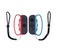Mcbazel Agarre de Boxeo con Correas de Mano para NS Switch/Switch OLED Joy-Con Fitness Boxing Game Azul y Rojo,No compatible Switch 2