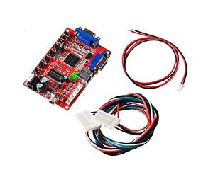 Mcbazel Arcade Game VGA a CGA/CVBS/S-Video Video Converter Board Alta definición portátil para Monitor CRT/LCD/PDP