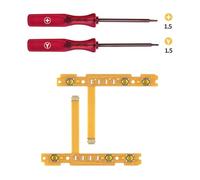 Mcbazel Cable flexible de cinta de botón SL y SR con Destornillador Triwing para Nintendo Switch/Switch Oled Joycon(Incompatible con Switch 2)