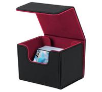 Mcbazel Caja de Baraja de tarjetas para Más de 100 Tarjetas de Manga Única, Soporte de Baraja TCG, Funda de Almacenamiento de Piel Sintética