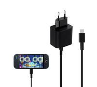 Mcbazel Cargador 60W para Nintendo Switch 2 & 1/OLED/Lite/Steam Deck/Switch Pro/PS5/Xbox Elite Series 2 Controladores,Adaptador de Corriente 1,5M USB-C Cable TV Fuente de Alimentación de Carga Rápida