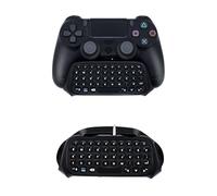 Mcbazel Controlador Teclado Inalámbrico para PS4 Dualshock 4- Negro