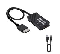 Mcbazel Convertidor Sega Dreamcast a HDMI HDTV, Accesorios de Videojuegos, Adaptador y Cable HDMI para Consola Sega Dreamcast