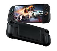 Mcbazel Funda de Agarre Protectora para Nintendo Switch 2 2025, Funda Protectora Cubierta contra el Polvo Premium PC y TPU con Diseño de Parte Trasera Hueca para Switch 2 Consola - Negra