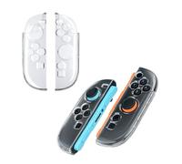 Mcbazel Funda Protectora Transparente de TPU para Nintendo Switch 2 Joy-con, Funda Transparente Resistente Compatible con Nintendo Switch 2 Joy-con