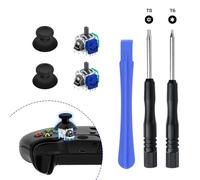 Mcbazel Hall Effect Analog Joystick Kit de Reparación de Repuesto para Mando Xbox Series X&S/One/One X/One S, con Thumbsticks de Repuesto y Kit de Reparación