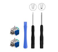 Mcbazel Hall Effect Analog Joystick Kit de Reparación de Repuesto para Xbox Elite 2 con Destornilladores, tapa analógica para el pulgar