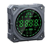 Mcbazel Inclinometro Digital Magnetico Vertical, Calibrador de Ángulo de Precisión Recargable 0-180° con Base Magnética,Precisión de ±0.2°,Alertas Buzzer para Carpintería/Automoción/Fabricación