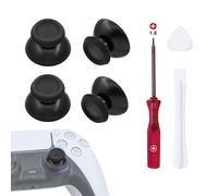 Mcbazel Joystick Kit de Reparación de Repuesto para PS5 DualSense Controlador con Destornilladores, Tapa analógica para el Pulgar