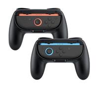 Mcbazel Juego de 2 Grips para Nintendo Switch 2 Joy-Con, con Función de Carga, Soporte Ergonómico para Mando y Accesorios Nintendo Switch 2 Joy-Con