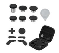 Mcbazel Kit 13 en 1 con Palancas de Metal para Xbox Elite Series 2, Kit de Reemplazo con Botones Magnéticos, 6 Palancas Magnéticas, 4 Paletas Traseras y 2 D-Pads para Xbox Elite Series 2, Negro