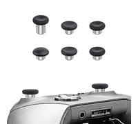 Mcbazel Kit 6 en 1 con Palancas de Metal para Xbox Elite Series 2,6 Palancas Magnéticas para Xbox Elite Series 2, Color Plata