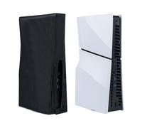 Mcbazel PS5 Slim Funda Antipolvo, Cubierta Protectora Antirrayas, a Prueba de Polvo para Consola de Juegos PlayStation 5 Slim Digital/Disc - Negra（no para ps5/ps5 Pro