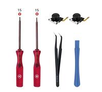 Mcbazel Repuesto de Joystick 3D Hall para NS Switch, Kit de Reparación de joystick analógico DIY Mando de Juego, Compatible con Switch/OLED/Lite Joycon, No para Switch 2