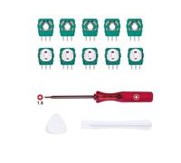 Mcbazel Repuesto de Sensor de Potenciómetro para Mando PS5 DualSense, 10 Piezas de Sensor de Módulo de Palanca de Control de Resistencia para Joystick Analógico de Mandos PS5 DualSense